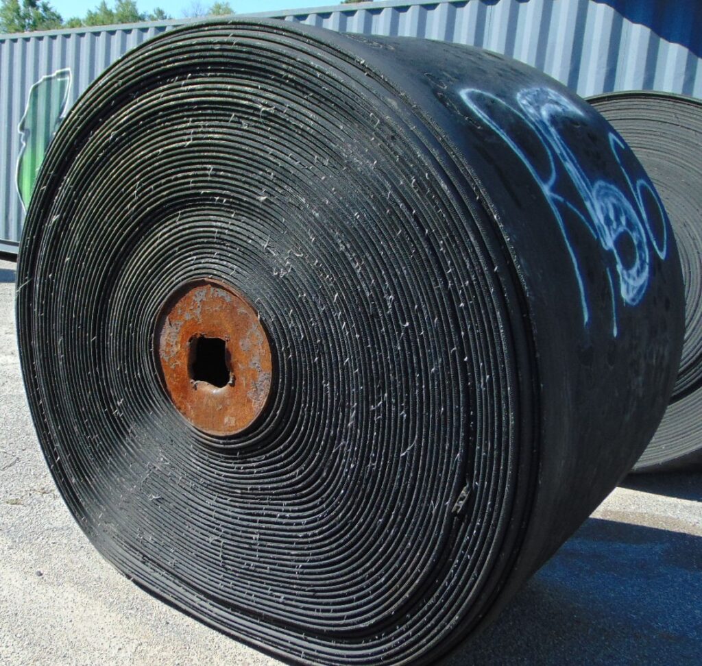 45" x 550' x 5/8" Used conveyor belt, Williston, SC — EZA-00242