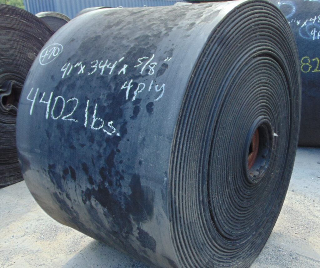 41" x 334' x 5/8" Used conveyor belt, Williston, SC — EZA-00240
