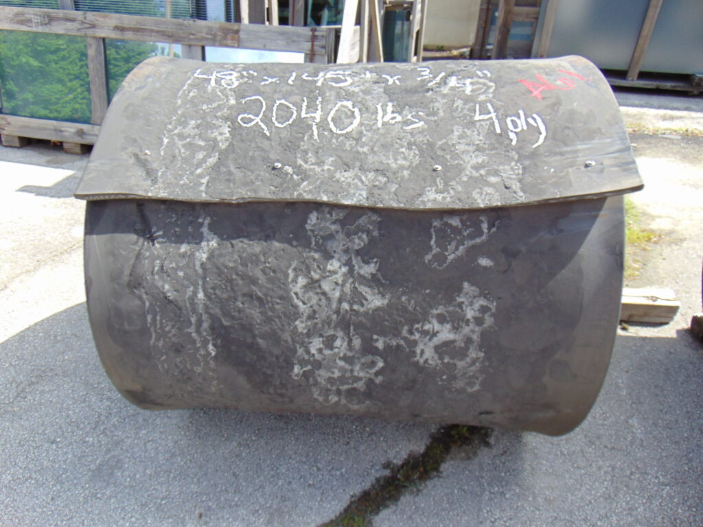 48" x 145' x 3/4" Used conveyor belt, Newton Falls, OH — EZA-00207