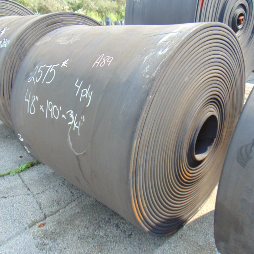 48" x 190' x 3/4" Used conveyor belt, Newton Falls, OH — EZA-00211