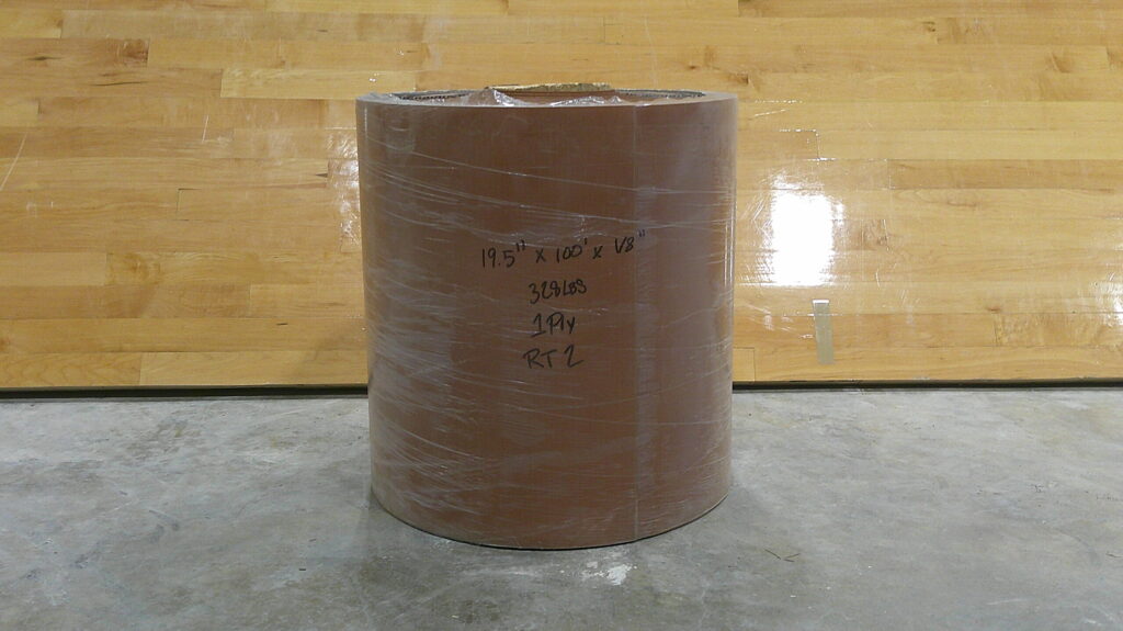 19.5" x 100' x 1/8" Used conveyor belt, Waco, TX — EZA-00132
