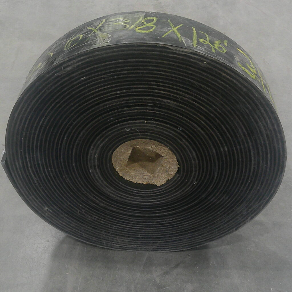 6" x 126' x 3/8" Used conveyor belt, Waco, TX — EZA-00124