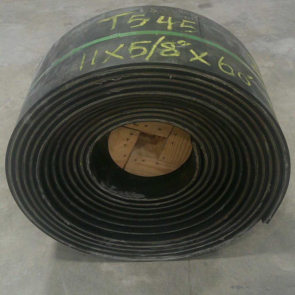 11" x 65' x 5/8" Used conveyor belt, Waco, TX — EZA-00097