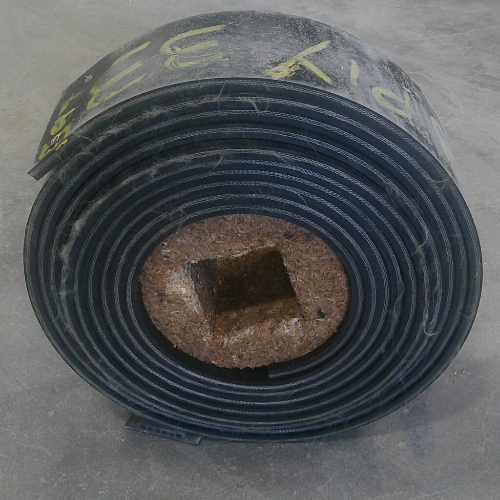 5" x 26' x 3/8 Used conveyor belt, Waco, TX — EZA-00120