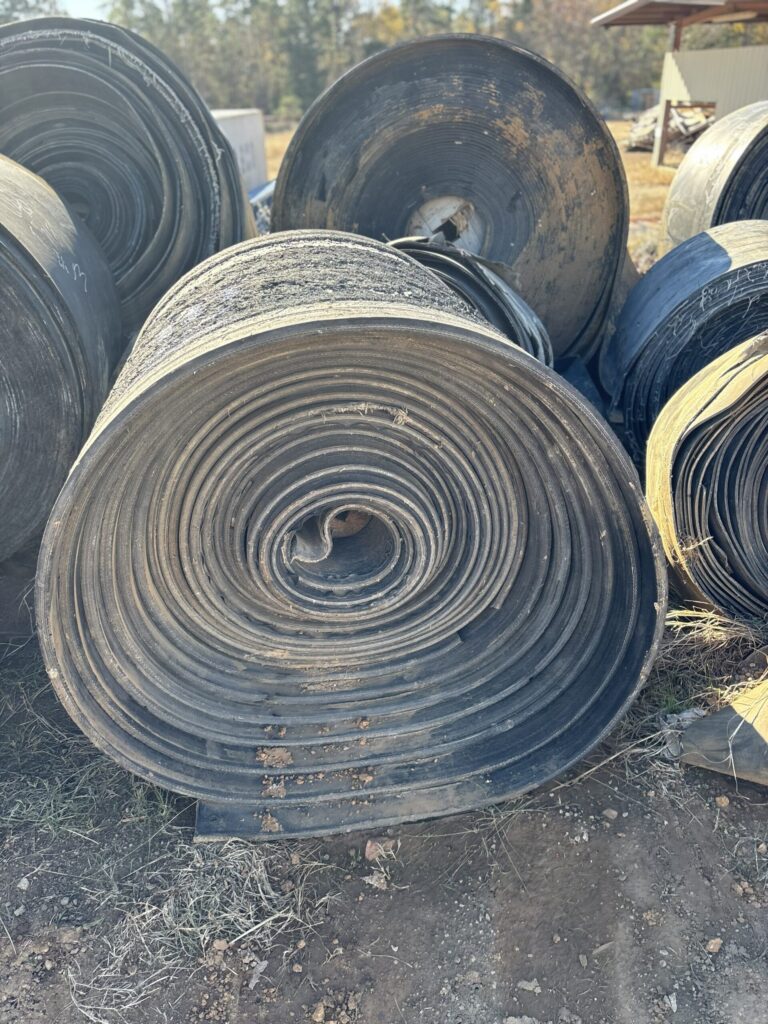 42" x 144' x 7/8" Used conveyor belt, Hughes Springs, TX — EZA-00086