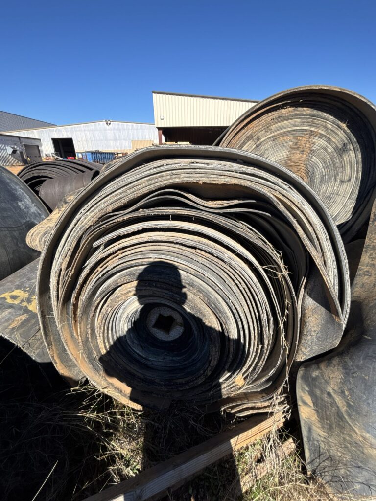 42" x 327' x 3/4" Used conveyor belt, Hughes Springs, TX — EZA-00085