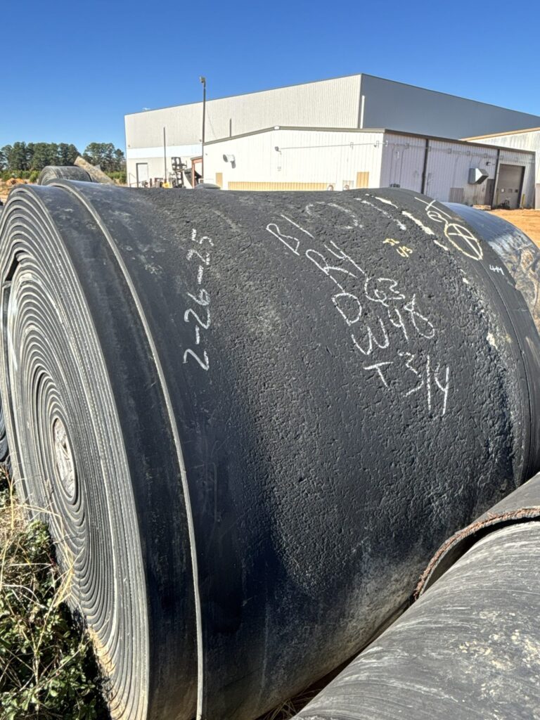 48" x 285' x 3/4" Used conveyor belt, Hughes Springs, TX — EZA-00092