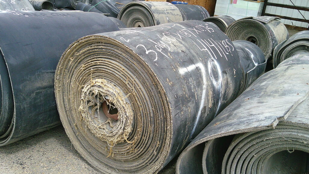 60" x 187' x 3/4" Used conveyor belt, Lafayette, CO — EZA-00158