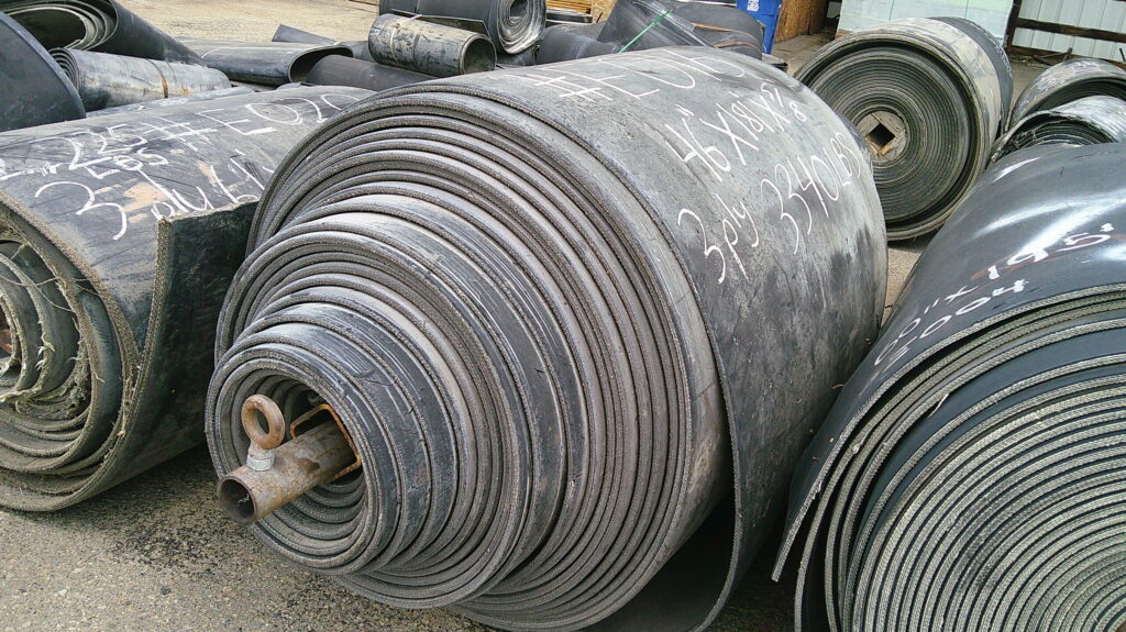 46" x 181' x 5/8" Used conveyor belt, Lafayette, CO — EZA-00141