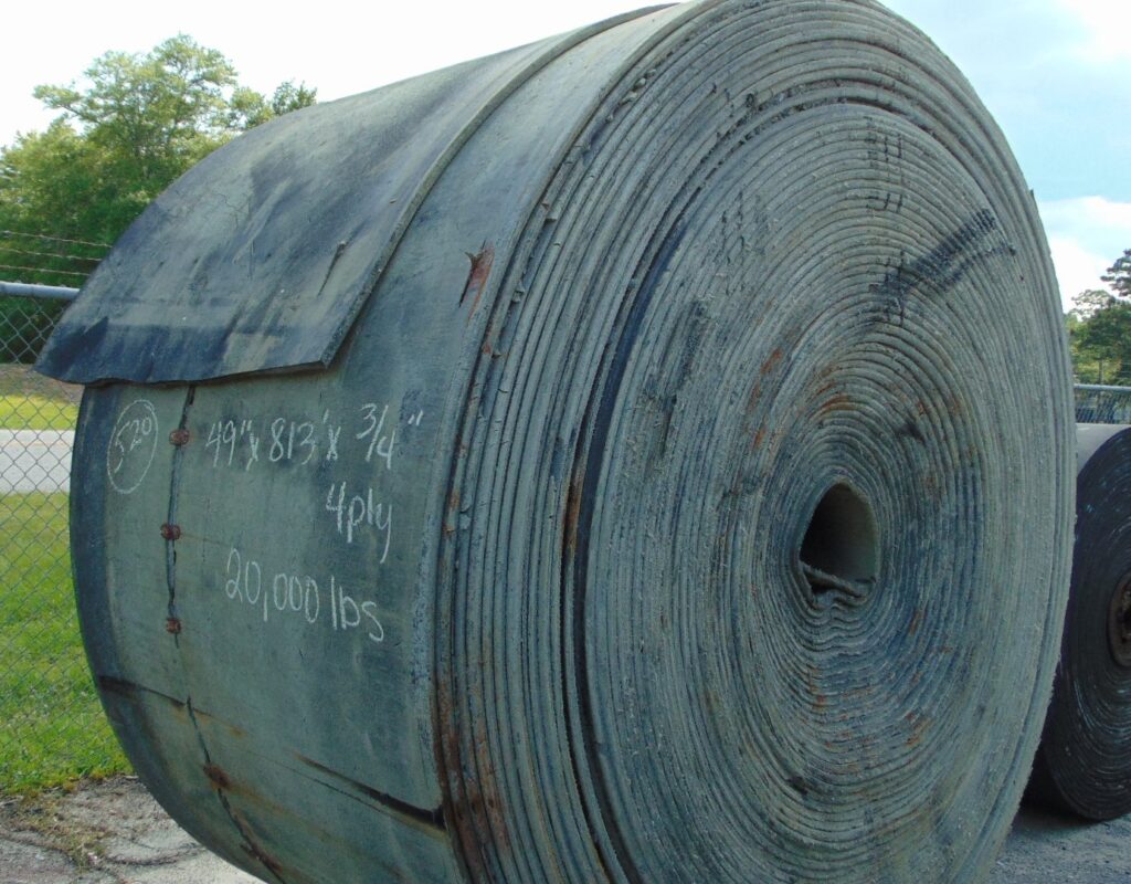 49" x 813' x 3/4" Used conveyor belt, Williston, SC — EZA-00254