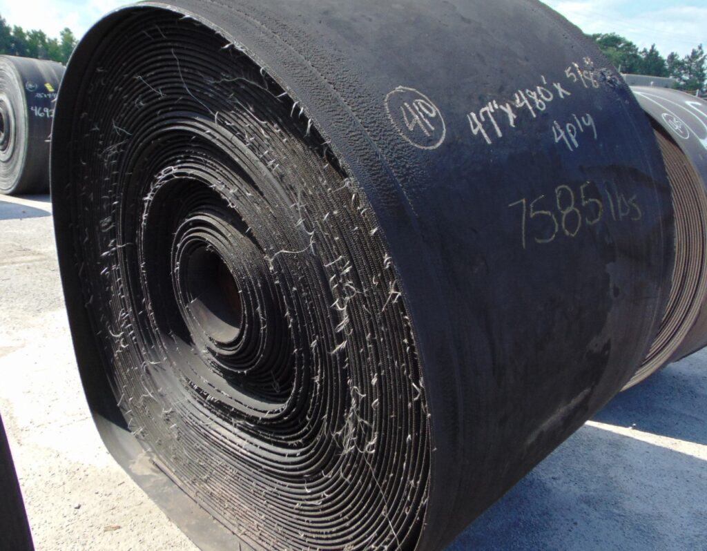 47" x 480' x 5/8" Used conveyor belt, Williston, SC — EZA-00244