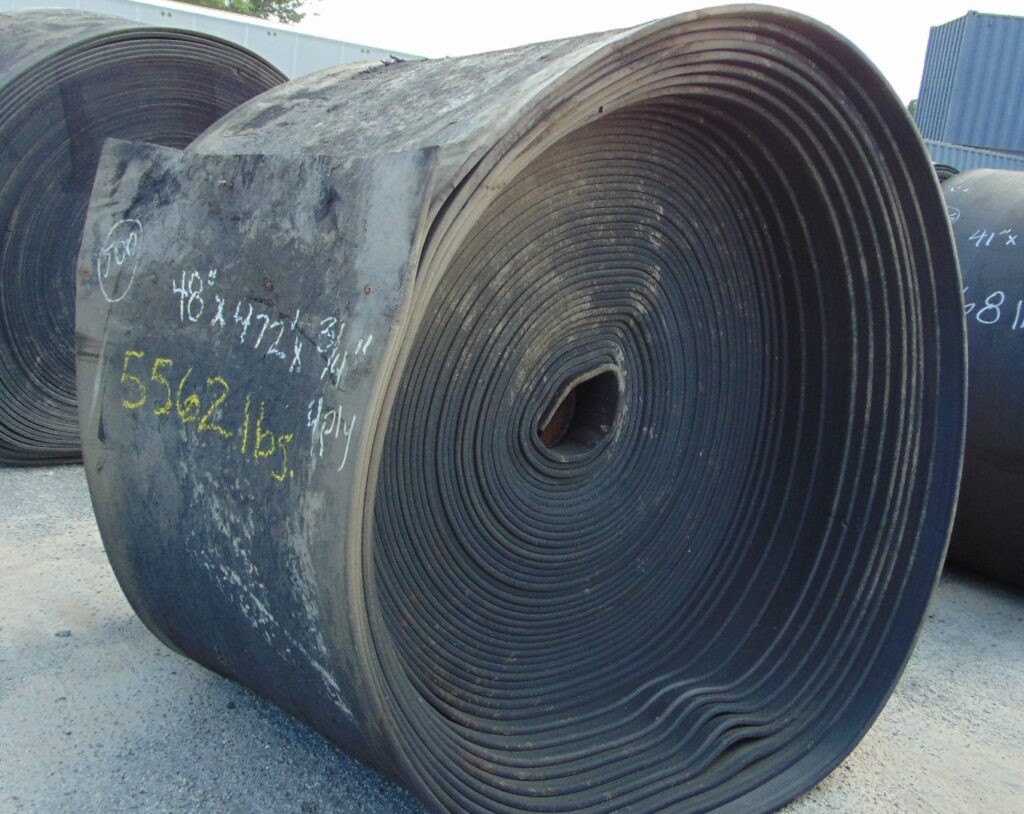 48" x 472' x 3/4" Used conveyor belt, Williston, SC — EZA-00249