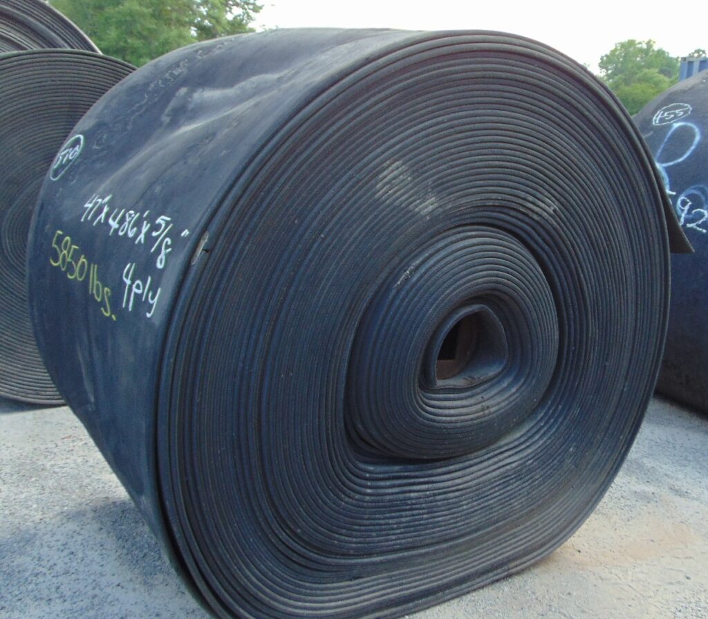 47" x 486' x 5/8" Used conveyor belt, Williston, SC — EZA-00245