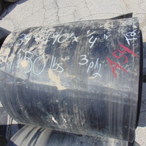34" x 190' x 1/4" Conveyor Belt (EZA-00277)