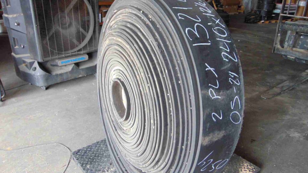 12" x 240' x 3/4" Used conveyor belt, Waco, TX — EZA-00410