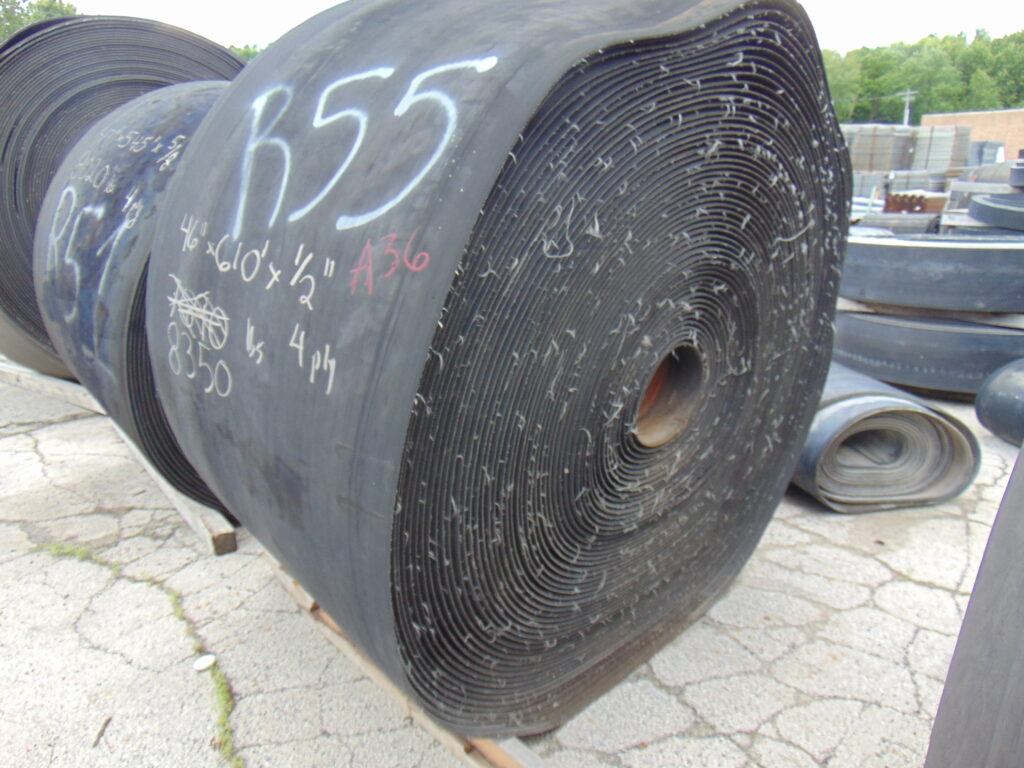 46" x 610' x 1/2" Used conveyor belt, Newton Falls, OH — EZA-00517