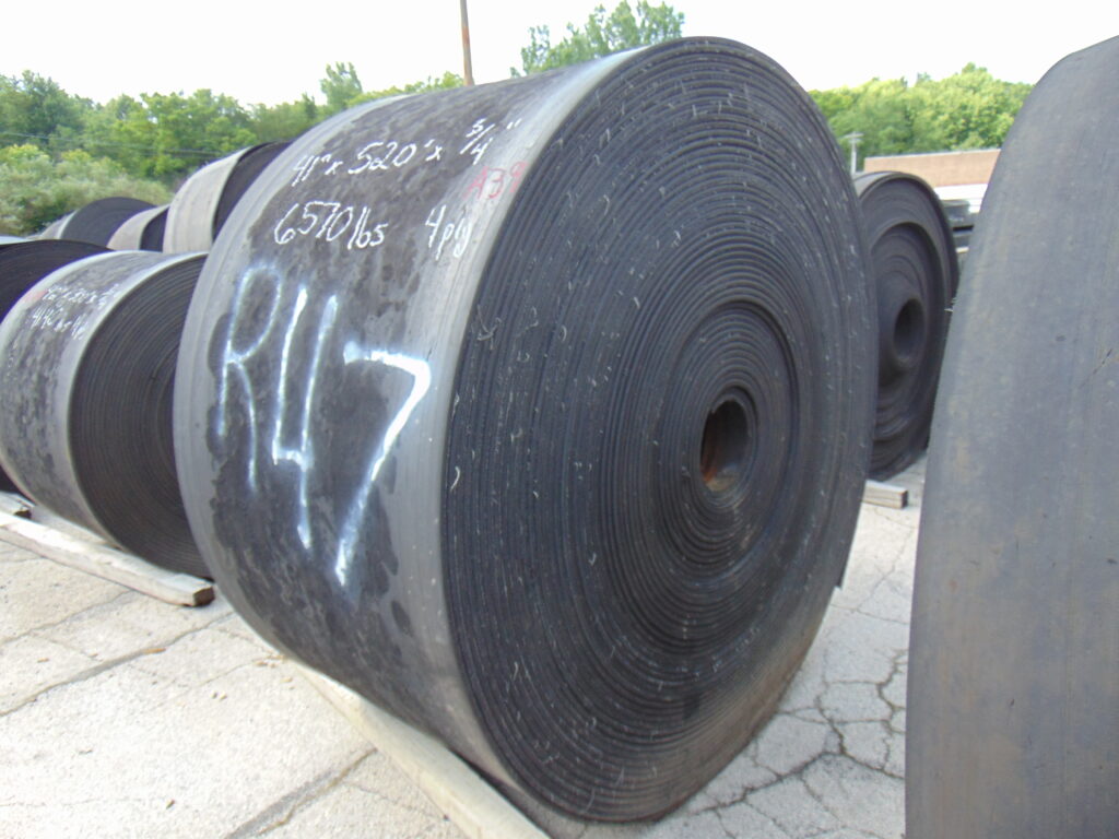 41" x 520' x 3/4" Used conveyor belt, Newton Falls, OH — EZA-00514