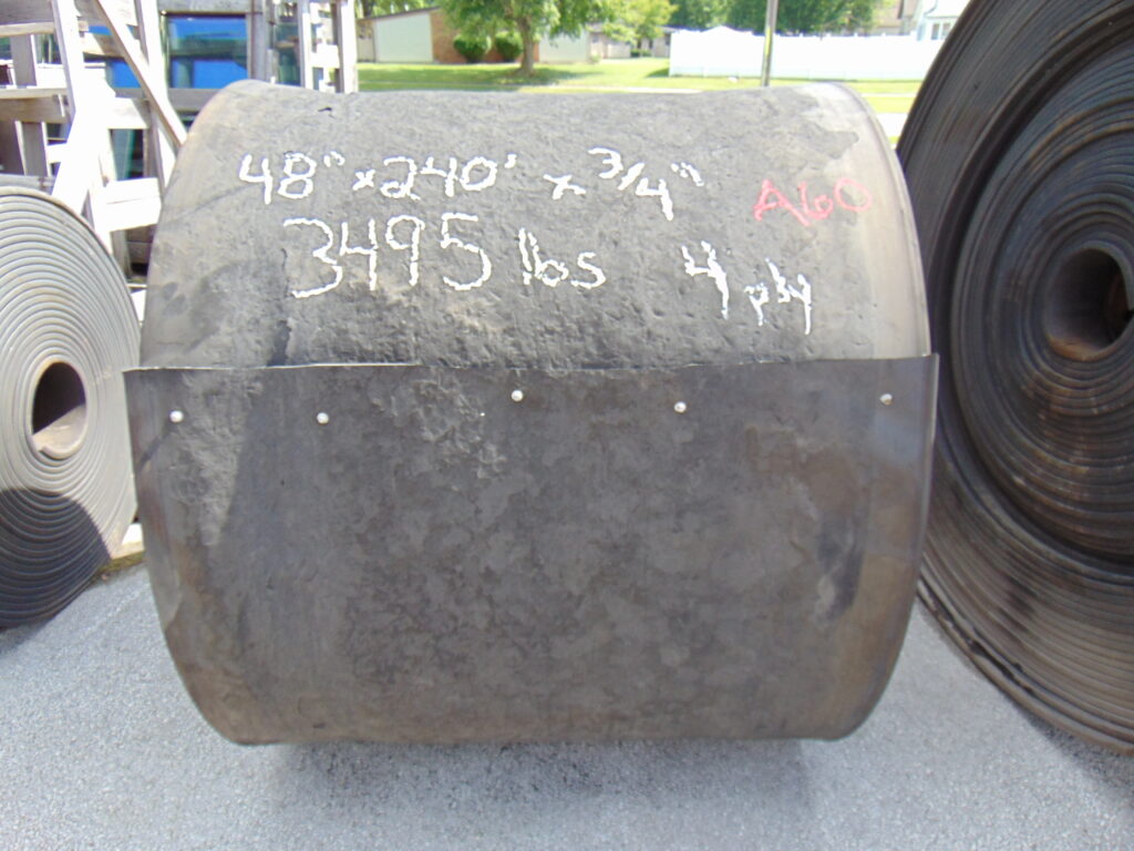 48" x 240' x 3/4" Used conveyor belt, Newton Falls, OH — EZA-00518