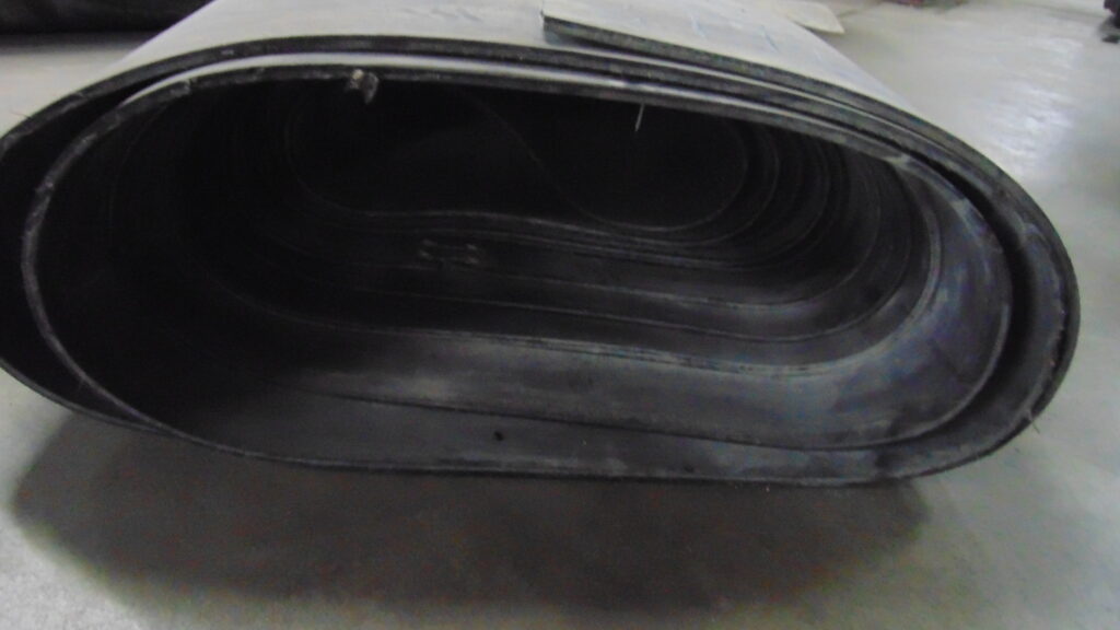 36" x 34' x 3/8" Used conveyor belt, Maquoketa, IA — EZA-00507
