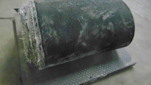 36" x 32' x 1/2" Used conveyor belt, Maquoketa, IA — EZA-00425