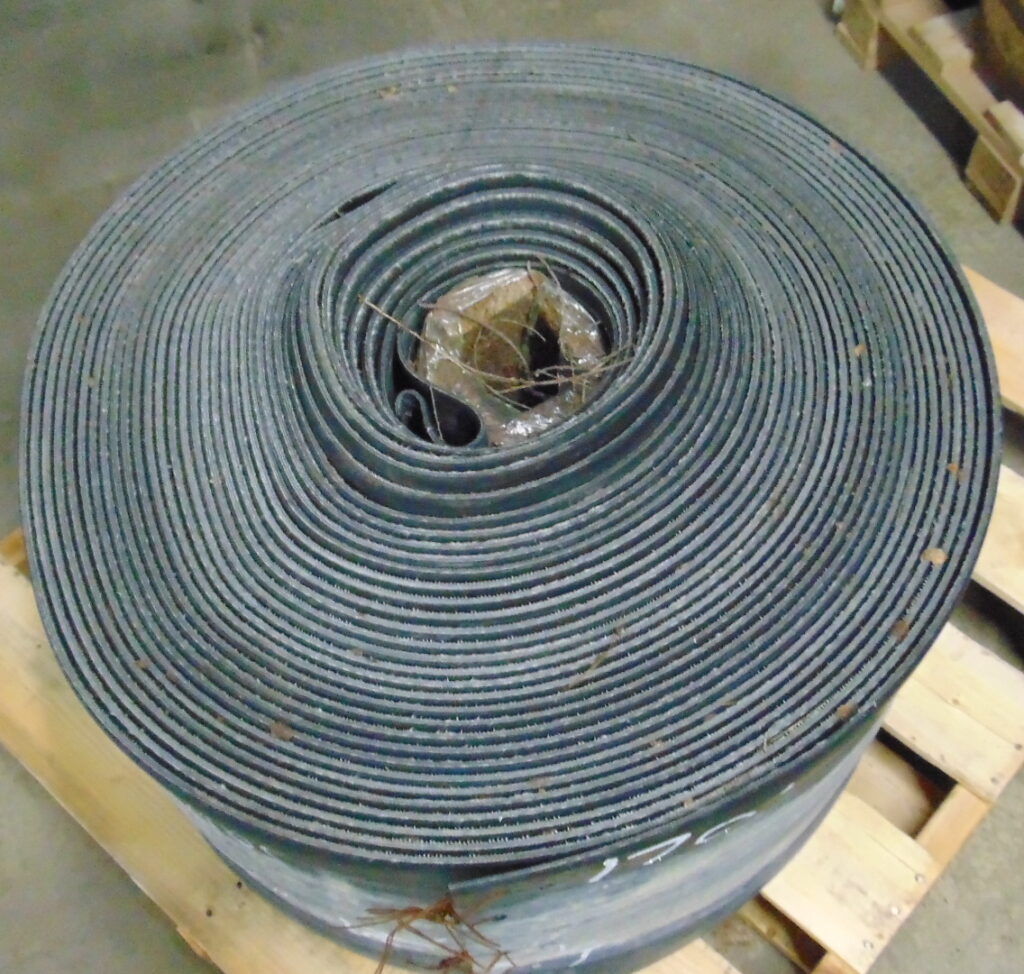 17" x 170' x 1/4" Used conveyor belt, Maquoketa, IA — EZA-00524