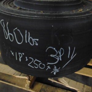 17" x 250' x 3/8" Used conveyor belt, Maquoketa, IA — EZA-00530