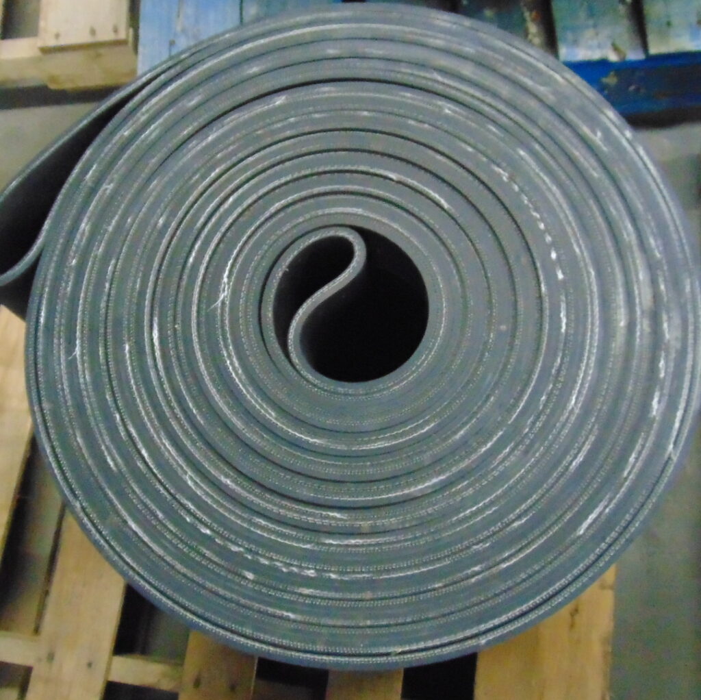 17" x 70' x 3/8" Used conveyor belt, Maquoketa, IA — EZA-00536