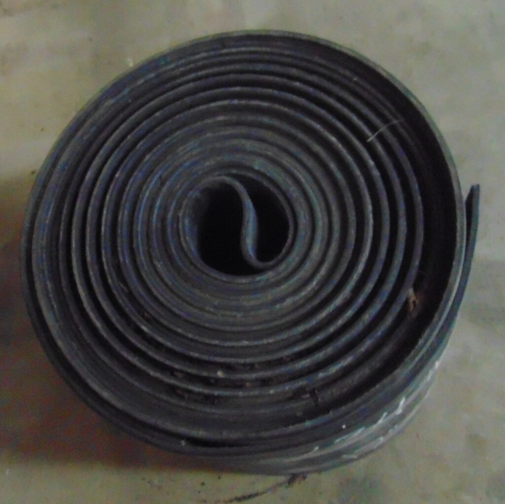 17" x 60' x 3/8" Used conveyor belt, Maquoketa, IA — EZA-00534