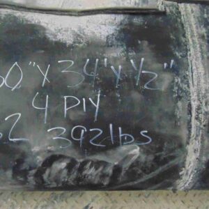 30" x 34' x 1/2" Used conveyor belt, Maquoketa, IA — EZA-00421