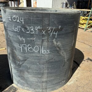 60" x 339' x 3/4" Used conveyor belt, Lafayette, CO — EZA-00420