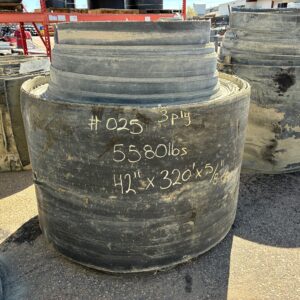 42" x 320' x 5/8" Used conveyor belt, Lafayette, CO — EZA-00418