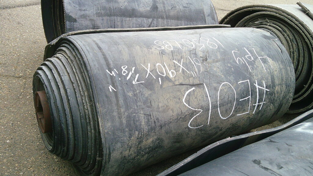 61" x 90' x 7/8" Used conveyor belt, Lafayette, CO — EZA-00397