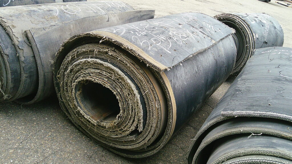 68" x 99' x 3/4" Used conveyor belt, Lafayette, CO — EZA-00400