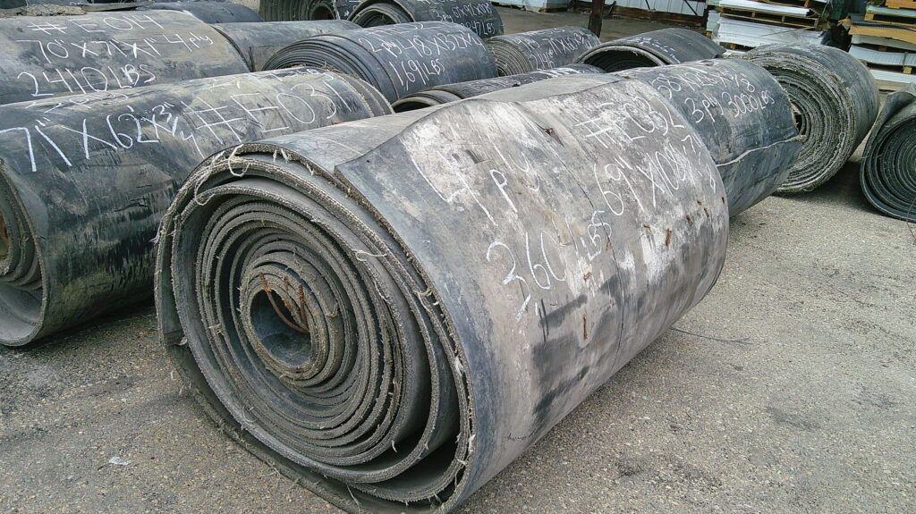 69" x 108' x 7/8" Used conveyor belt, Lafayette, CO — EZA-00402