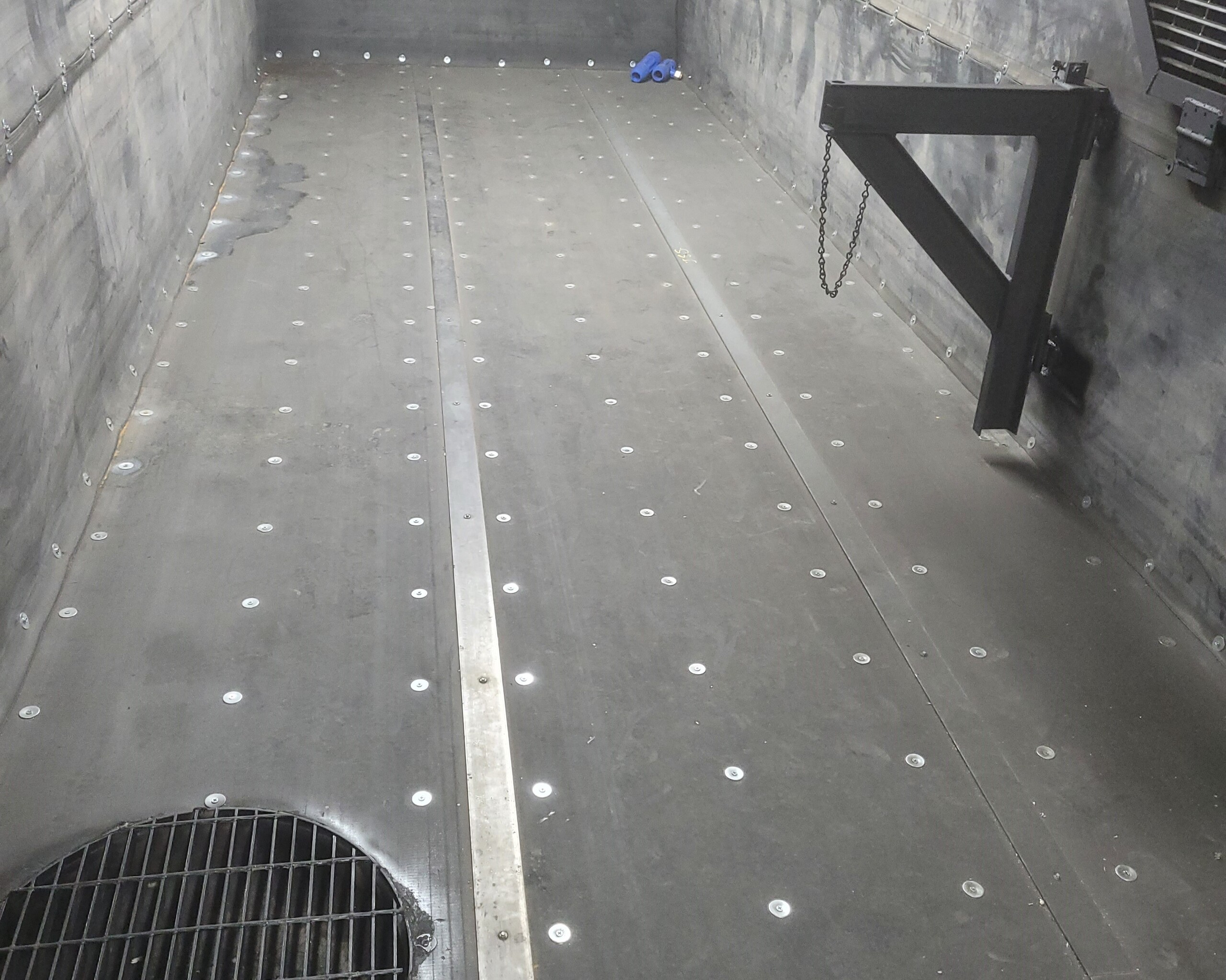 31.5" x 12' x 3/8" Used conveyor belt, Maquoketa, IA — EZA-00490