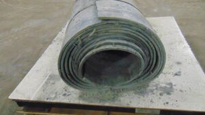 42" x 23' x 1/2" Used conveyor belt, Newton Falls, OH — EZA-00433